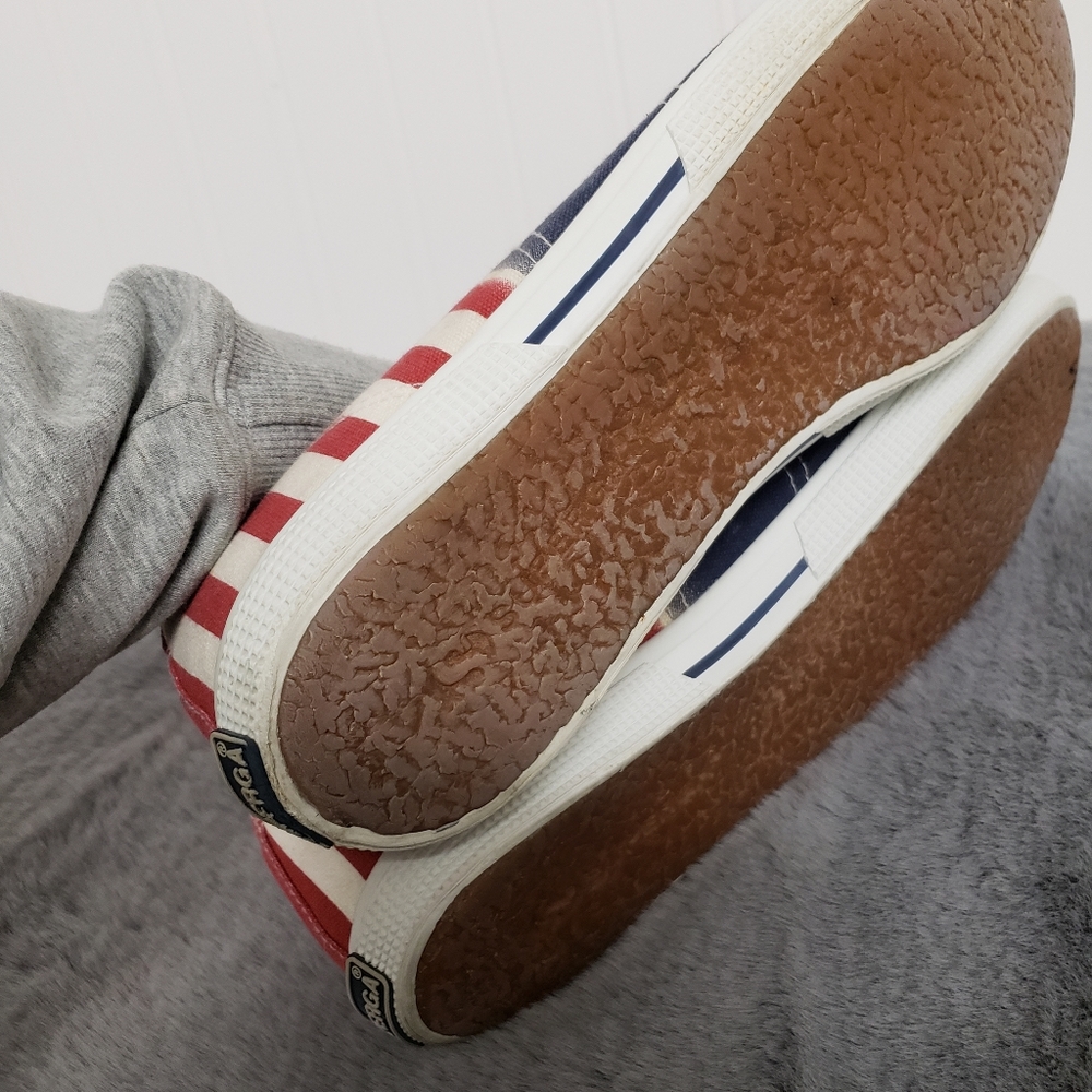 Superga American Flag Print Canvas Sneakers - Picture 10 of 10